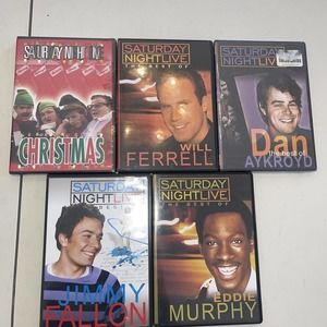 Lot 5 SNL DVD Saturday Night Live Best Of Aykroyd Ferrell Fallon Murphy ￼2 New